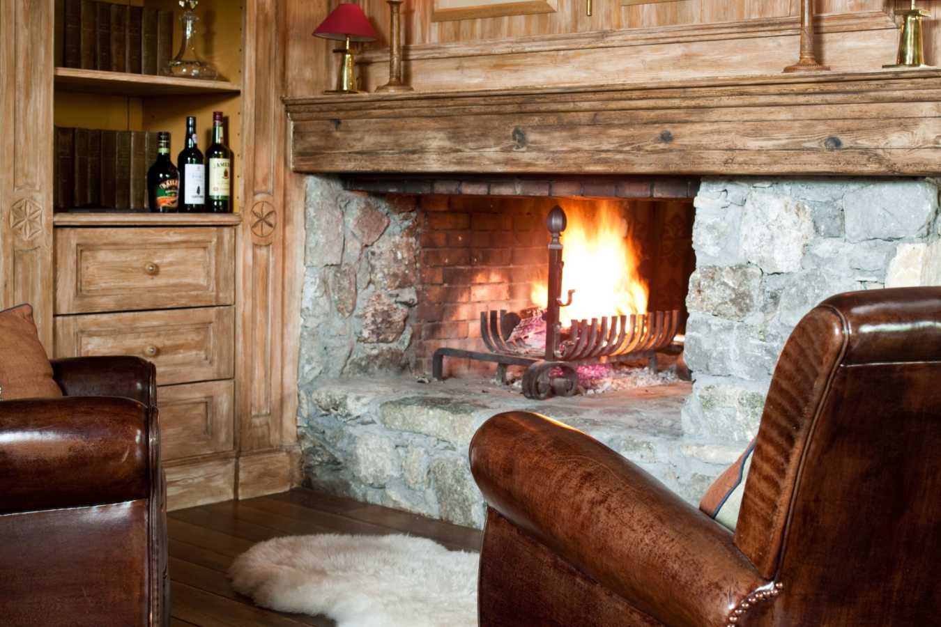 Sitting Room Fireplace 