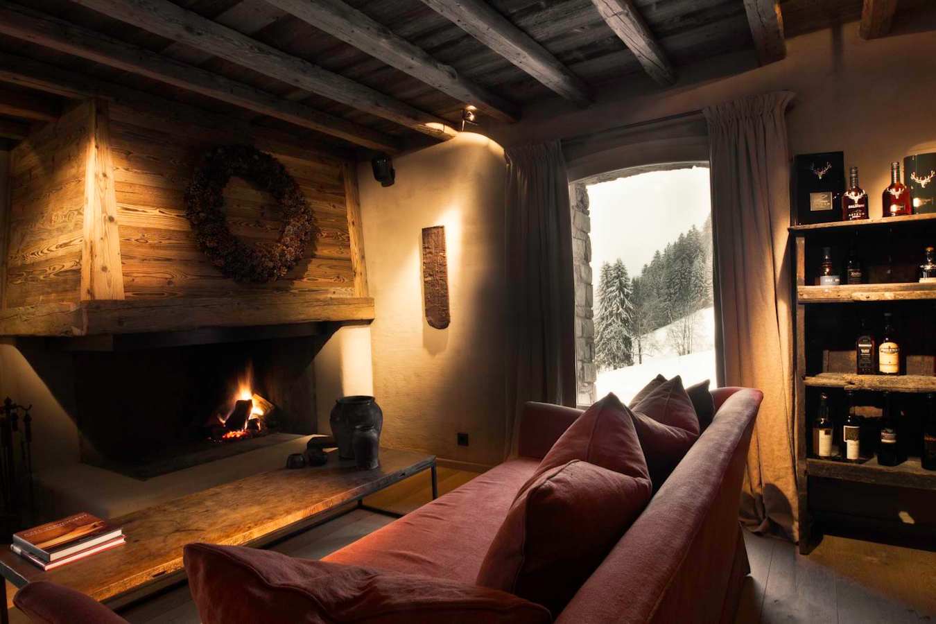Living area - Le Chalet Zannier