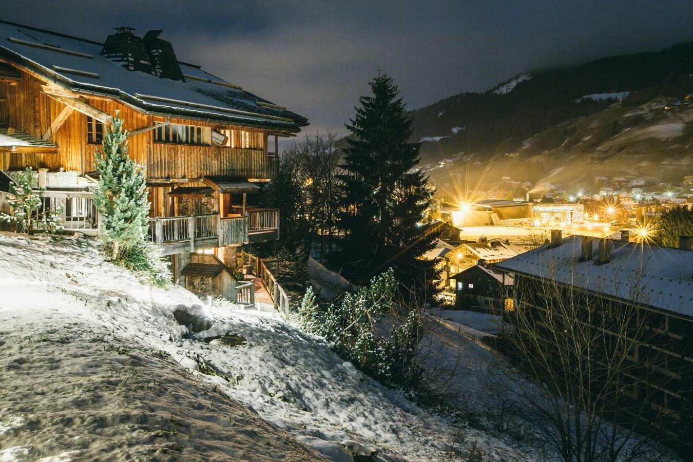 View over Megève - Le Chalet Zannier