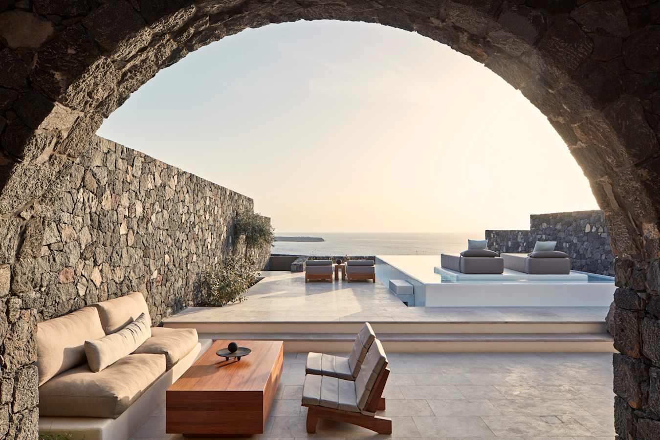 Pool Lounge Area  