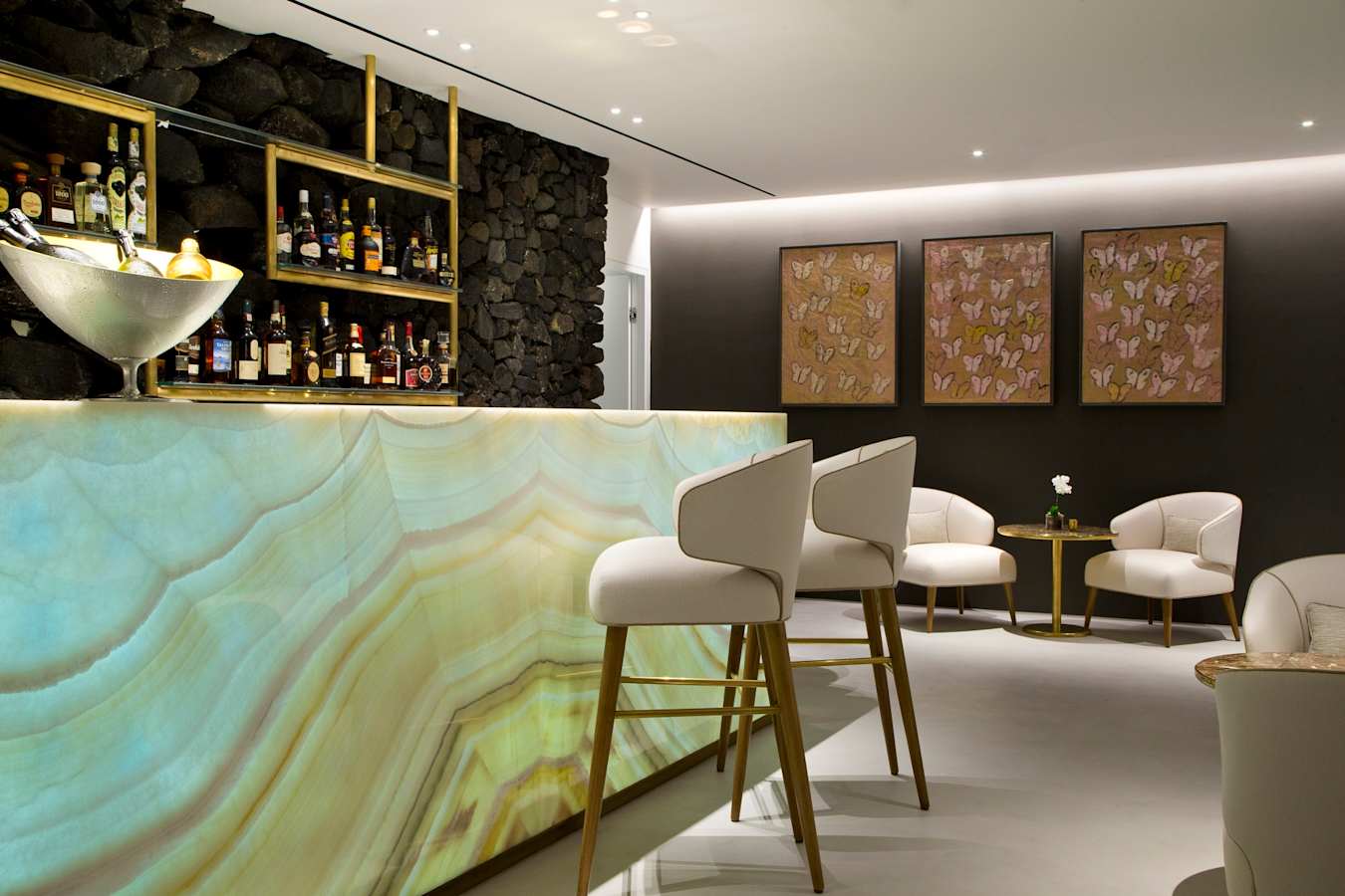 Champagne Lounge - Grace Santorini 