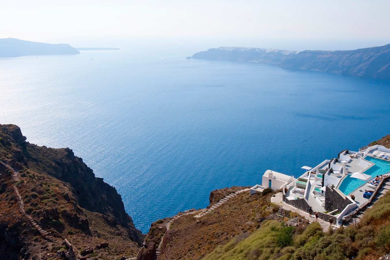 Aerial view - Grace Santorini 