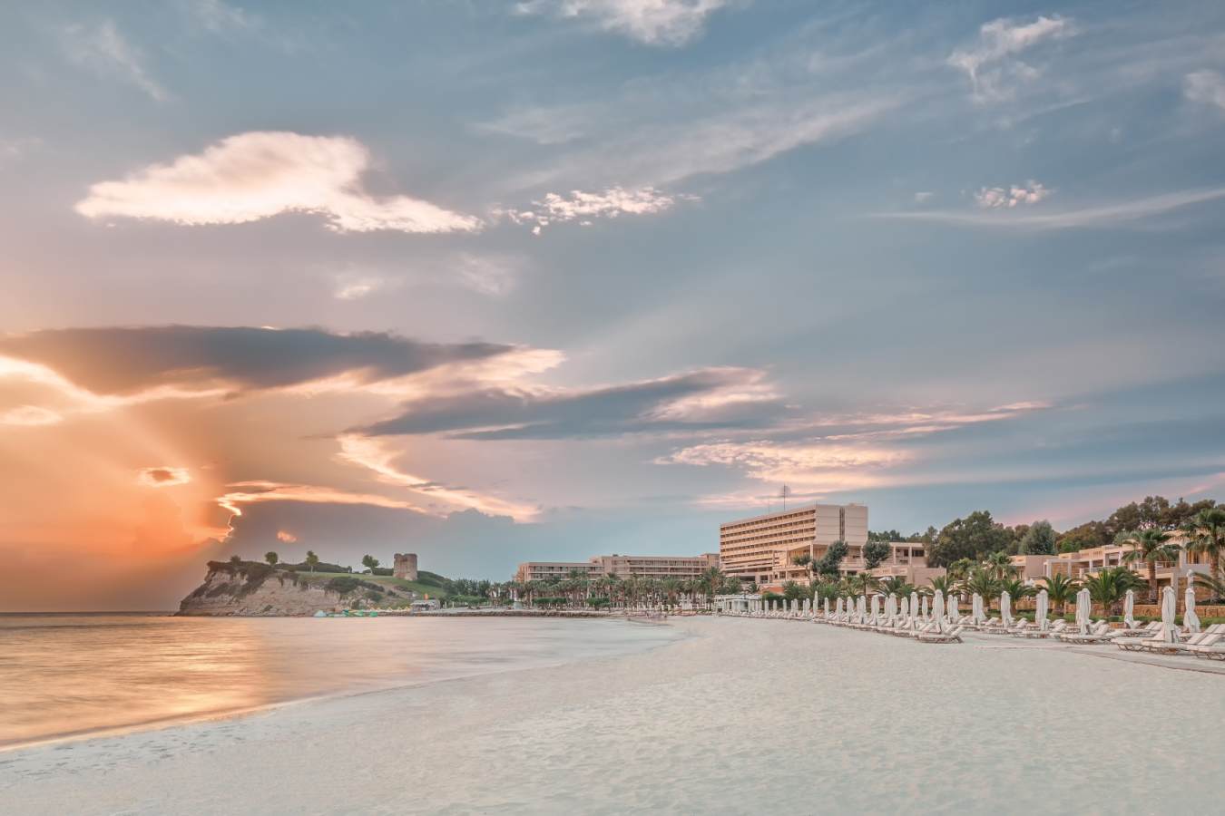 Sani Beach Sunset - Sani Beach