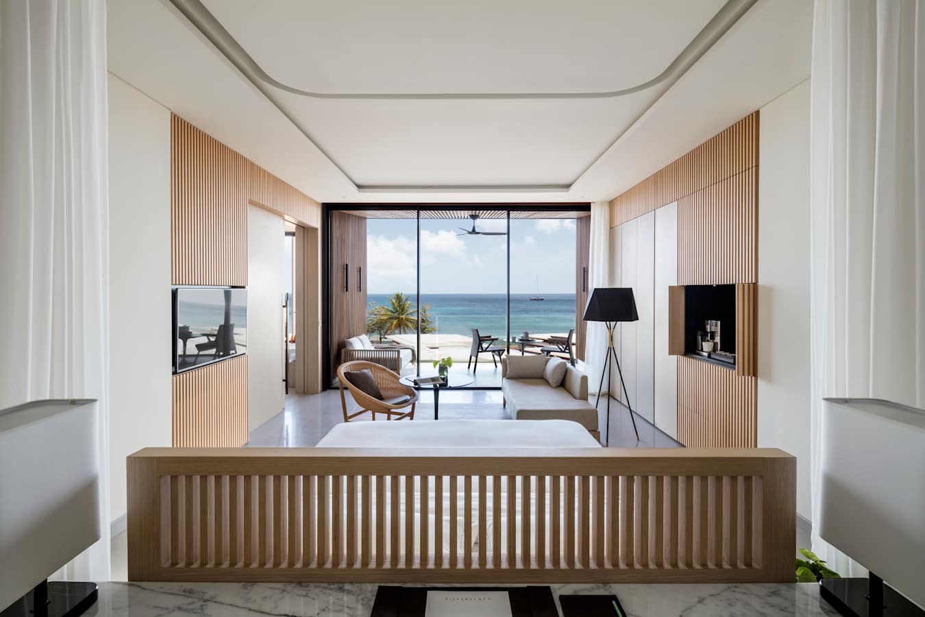 Silversands Ocean room, looking out