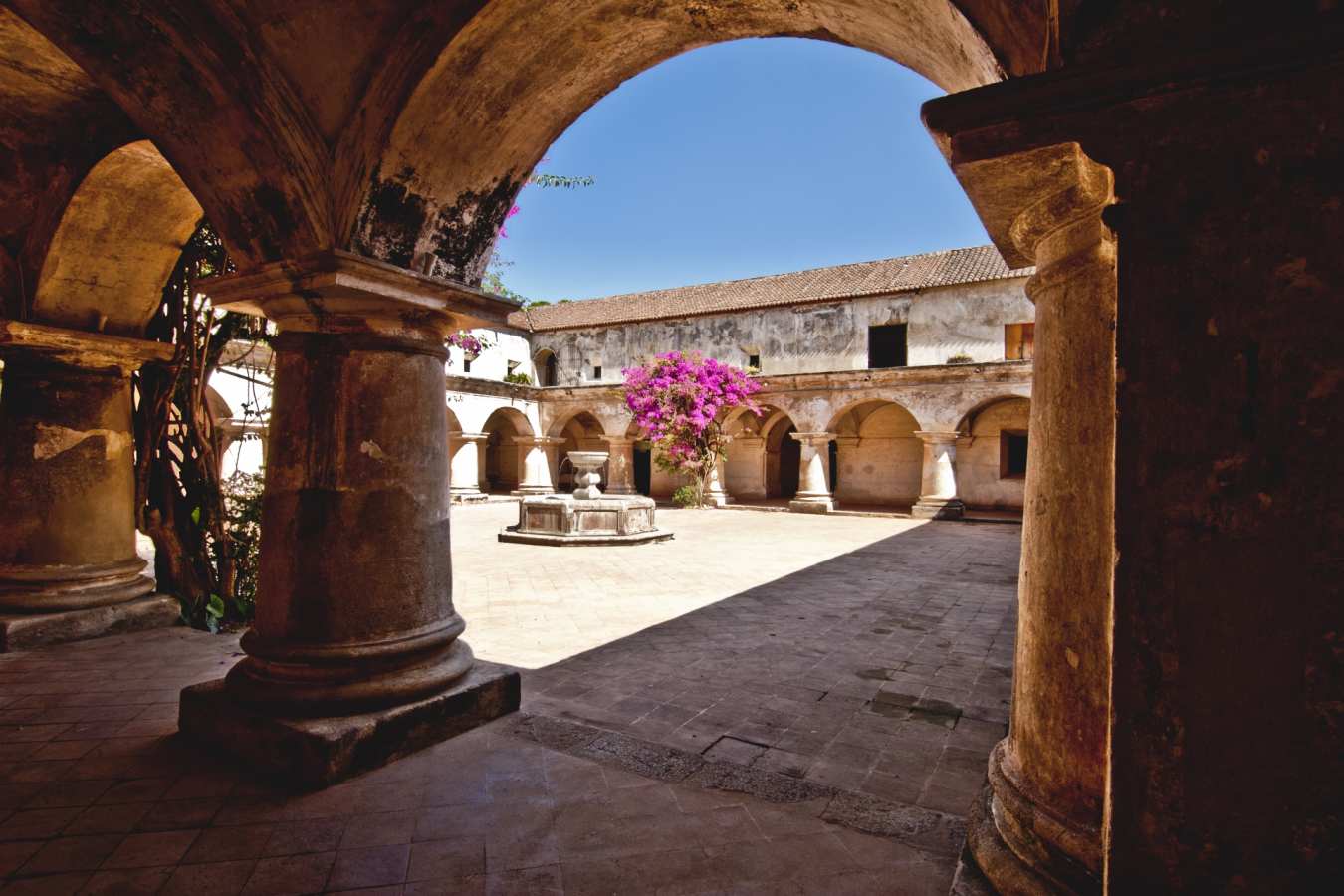 Capuchins Monastery in Antigua  