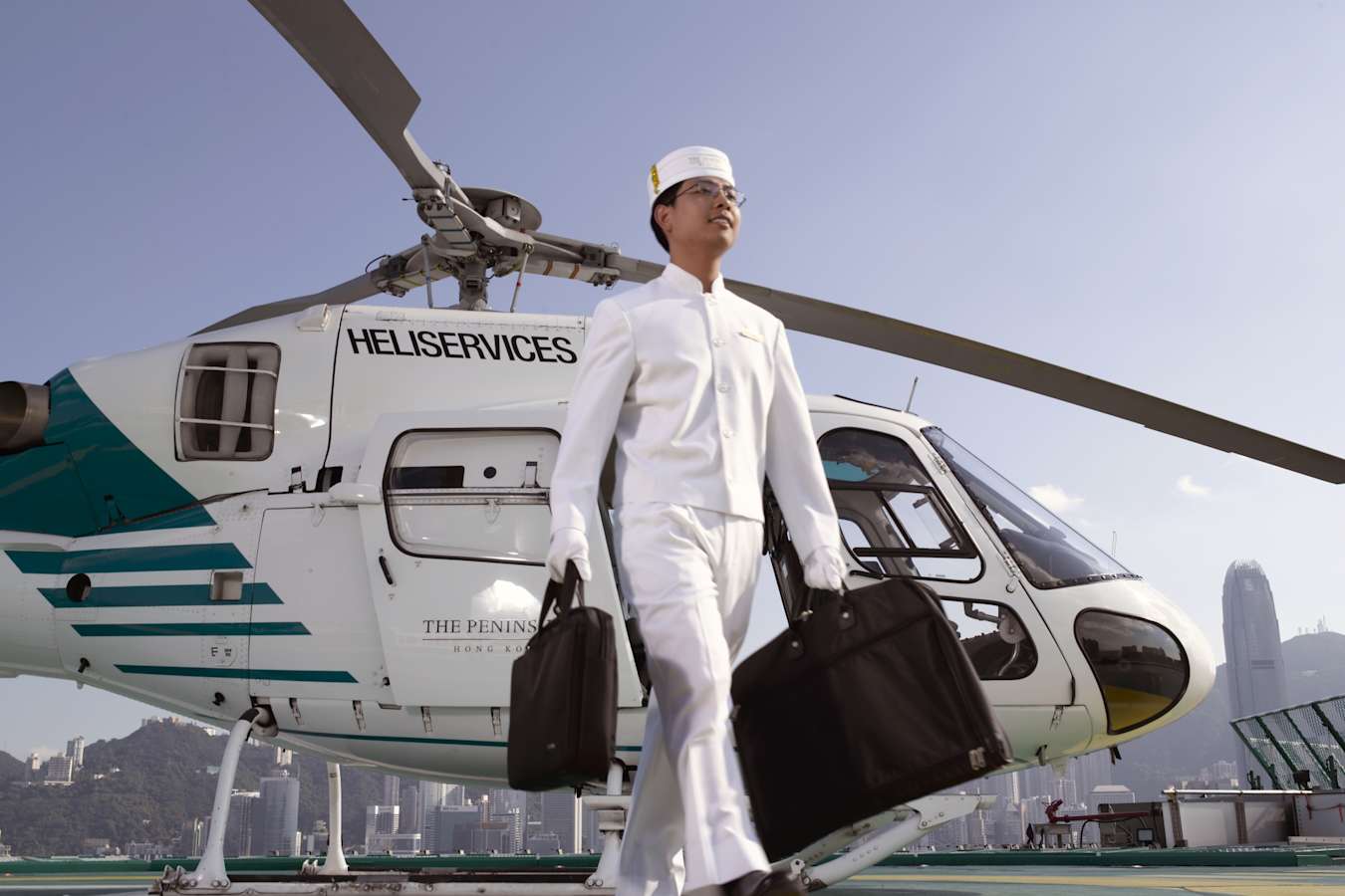 Helicopter Arrival 