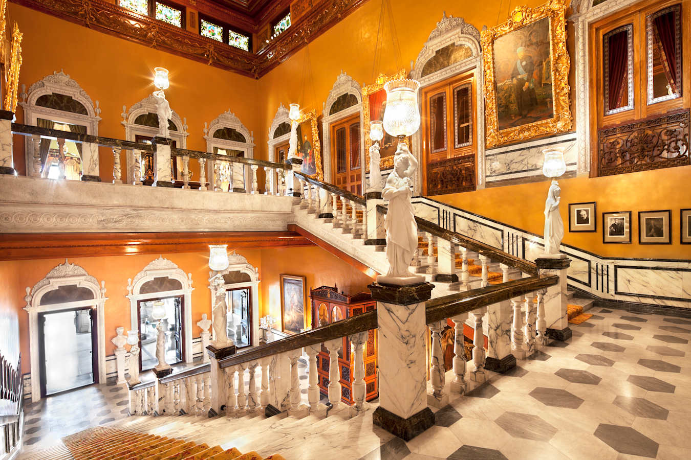 Staircase - Taj Falaknuma Palace