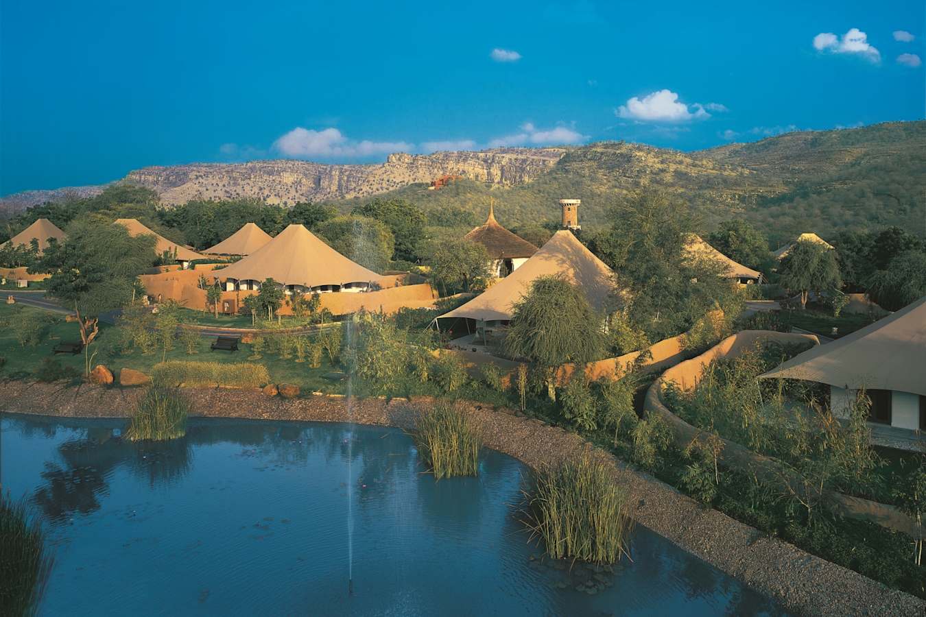 Aerial View - The Oberoi Vanyavilas