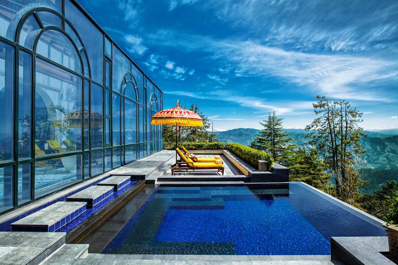 Pool - Wildflower Hall, Shimla in the Himalayas an Oberoi Resort