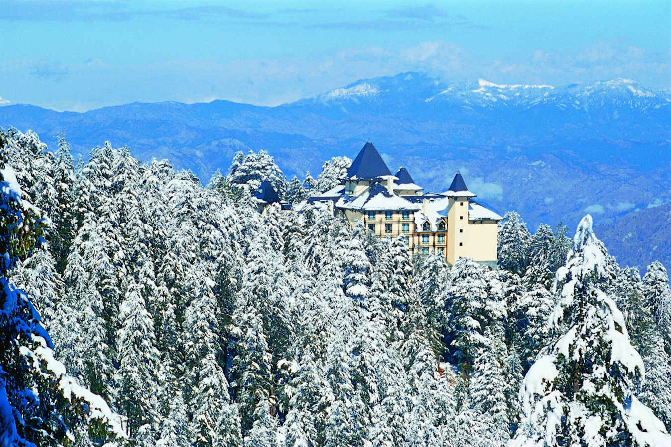 Snowy Setting - Wildflower Hall, Shimla in the Himalayas an Oberoi Resort