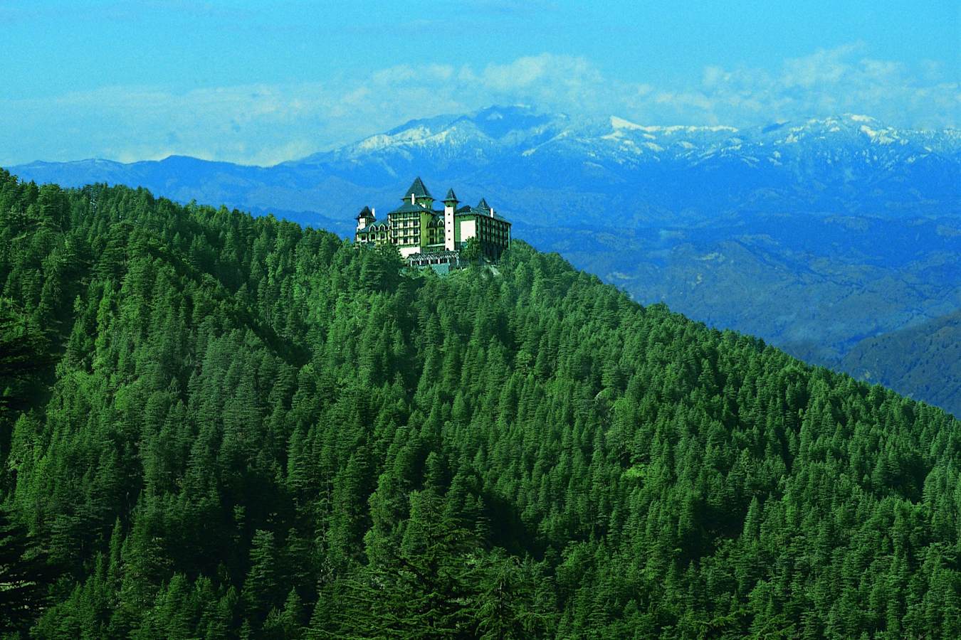 Dramatic Views - Wildflower Hall, Shimla in the Himalayas an Oberoi Resort
