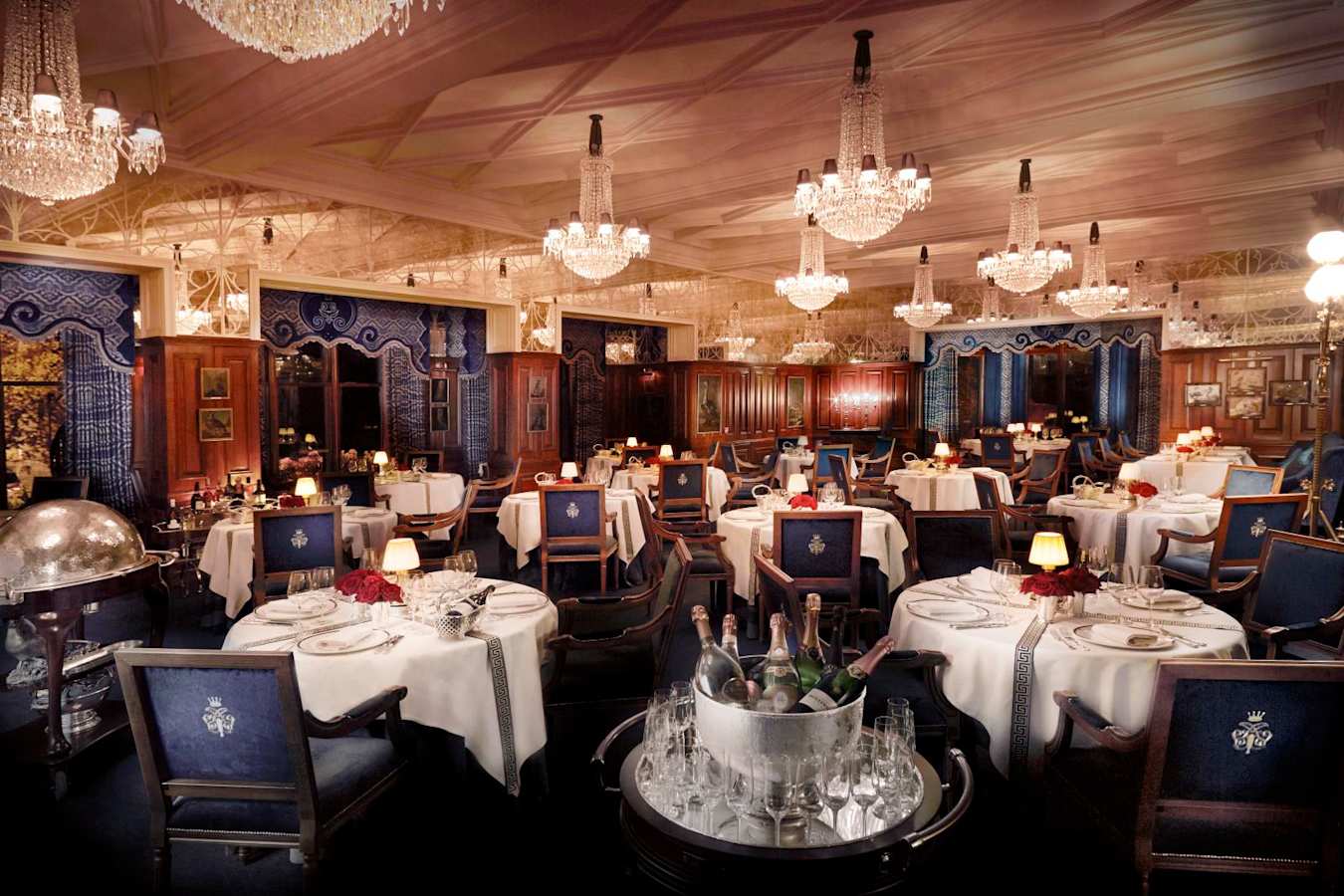 George V dining room - Ashford Castle 