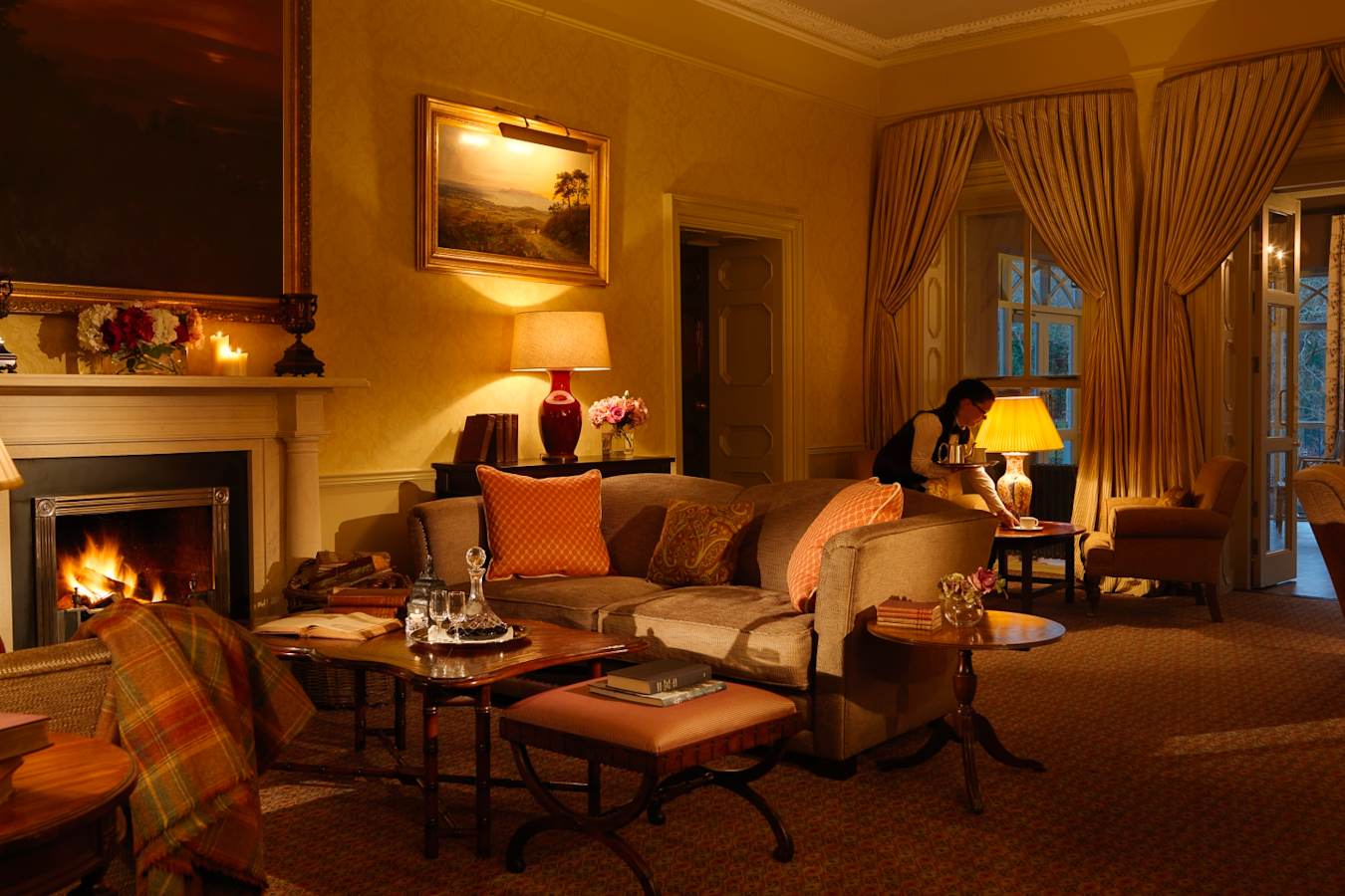 The Hunt's Room - Ballynahinch Castle