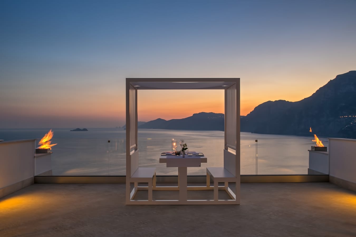 Roof Terrace private dining 