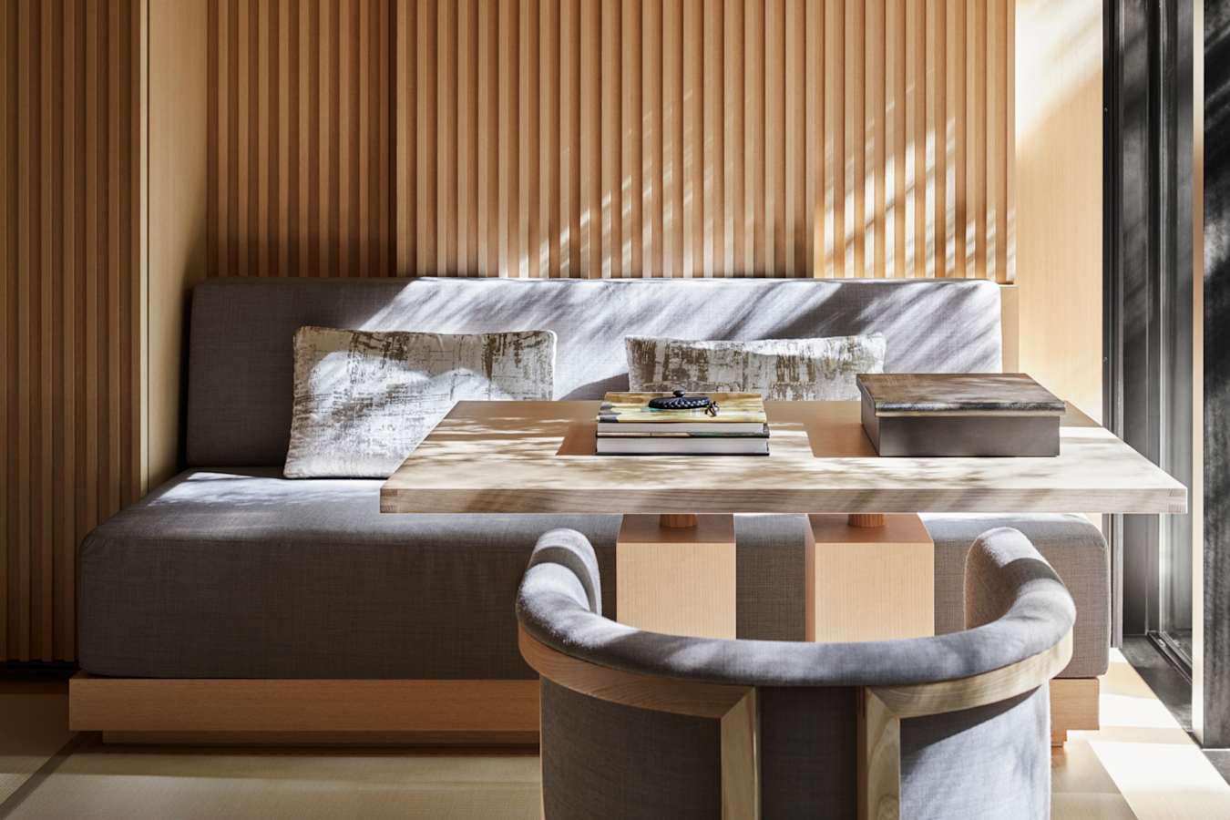 Guest Room Lounge Aman Kyoto  