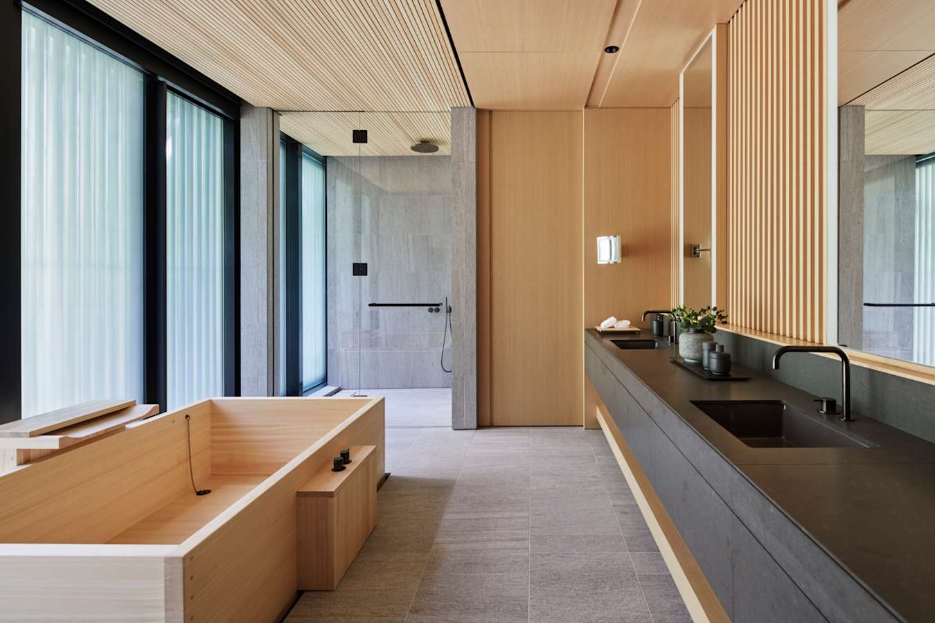 Bathroom Aman Kyoto 