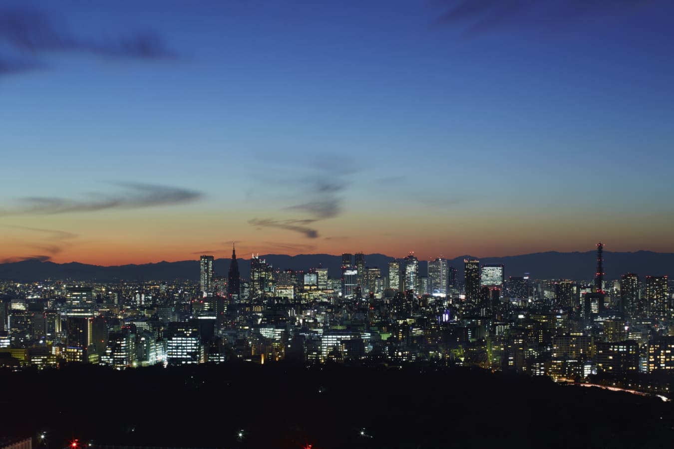 Sunset Views - Aman Tokyo