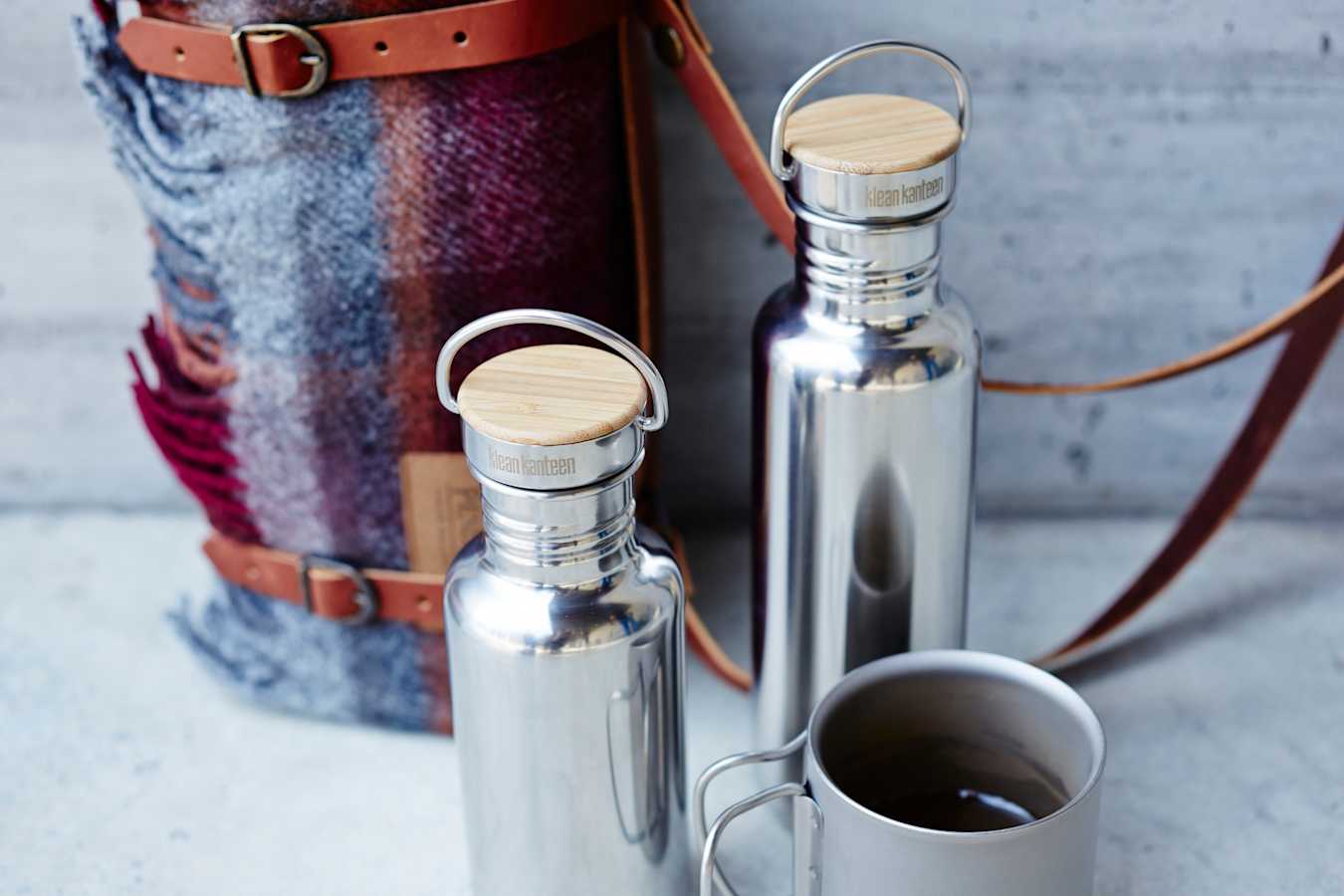 Camping flasks - Credit Hoshinoya Fuji