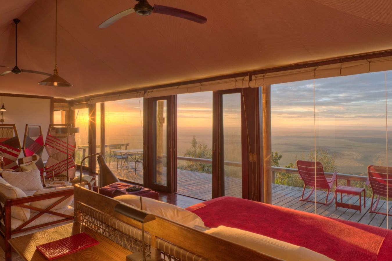 Tent views - Angama Mara