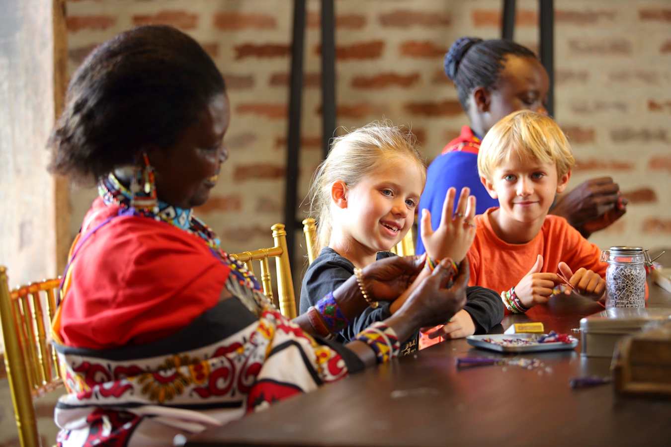 Bead making - Angama Mara