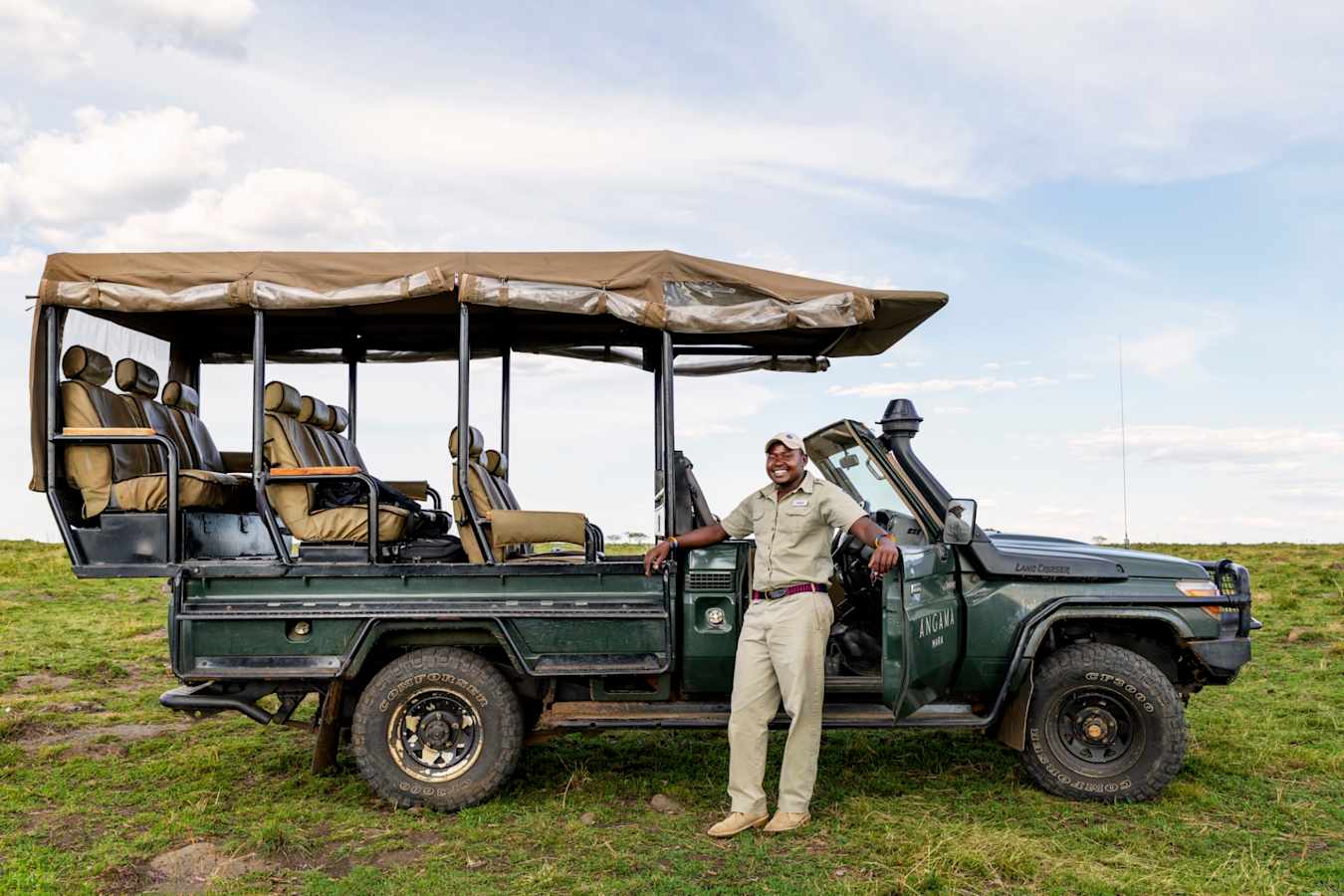 Angama Safari Camp - Dedicated Guide and Vehicle 