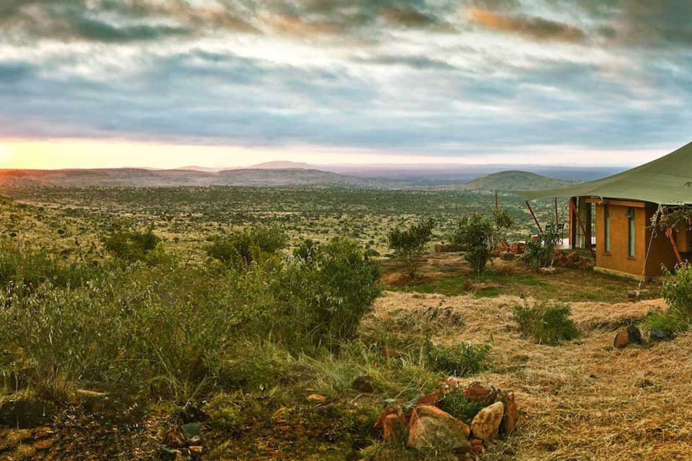 Views overlooking Laikipia Plateau  