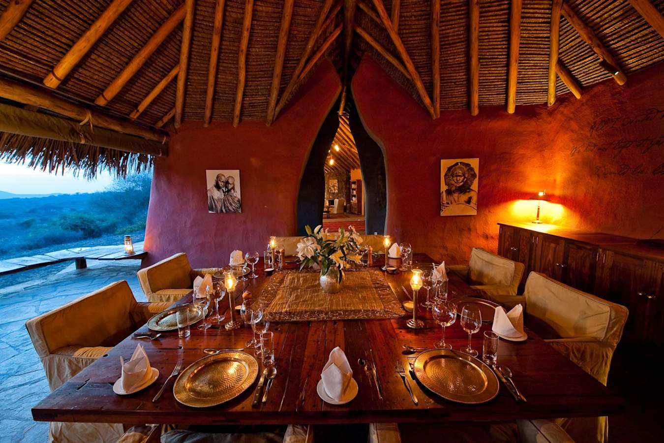 Dining Area - Ol Donyo Lodge