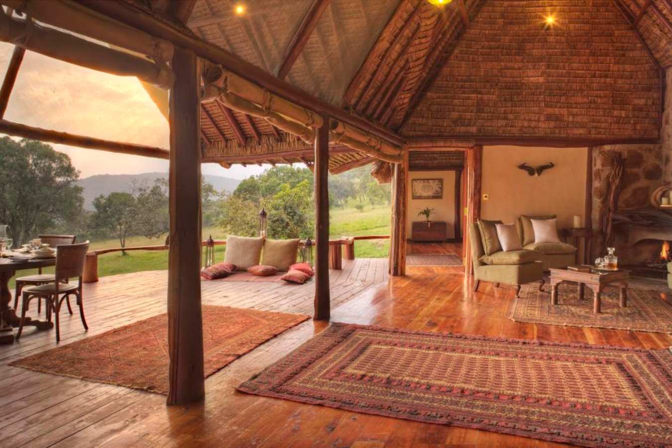 Main lounge - Saruni Safari Camp