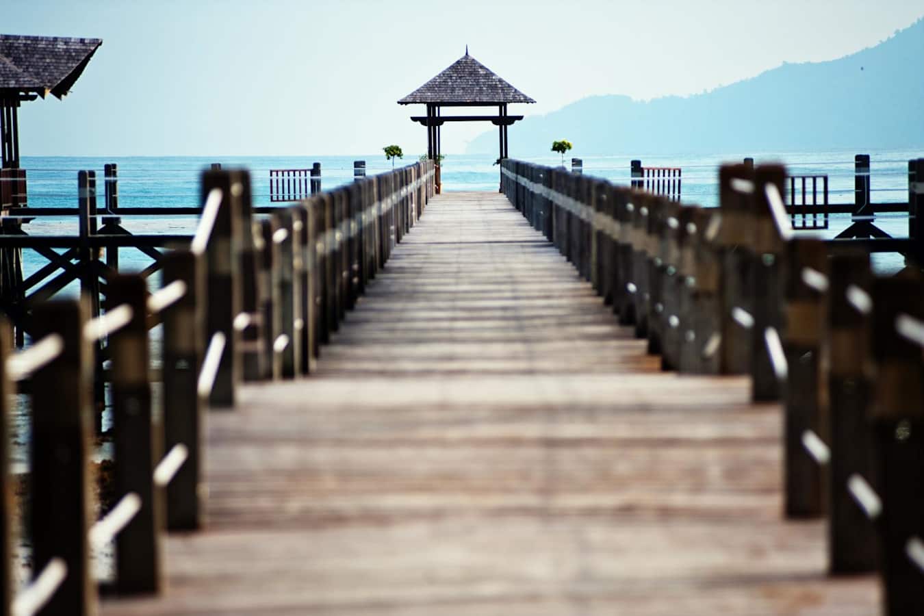 Jetty - Bunga Raya Island Resort