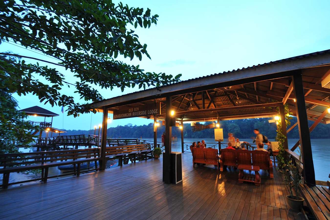 Jetty Platform - Kinabatangan Riverside Lodge