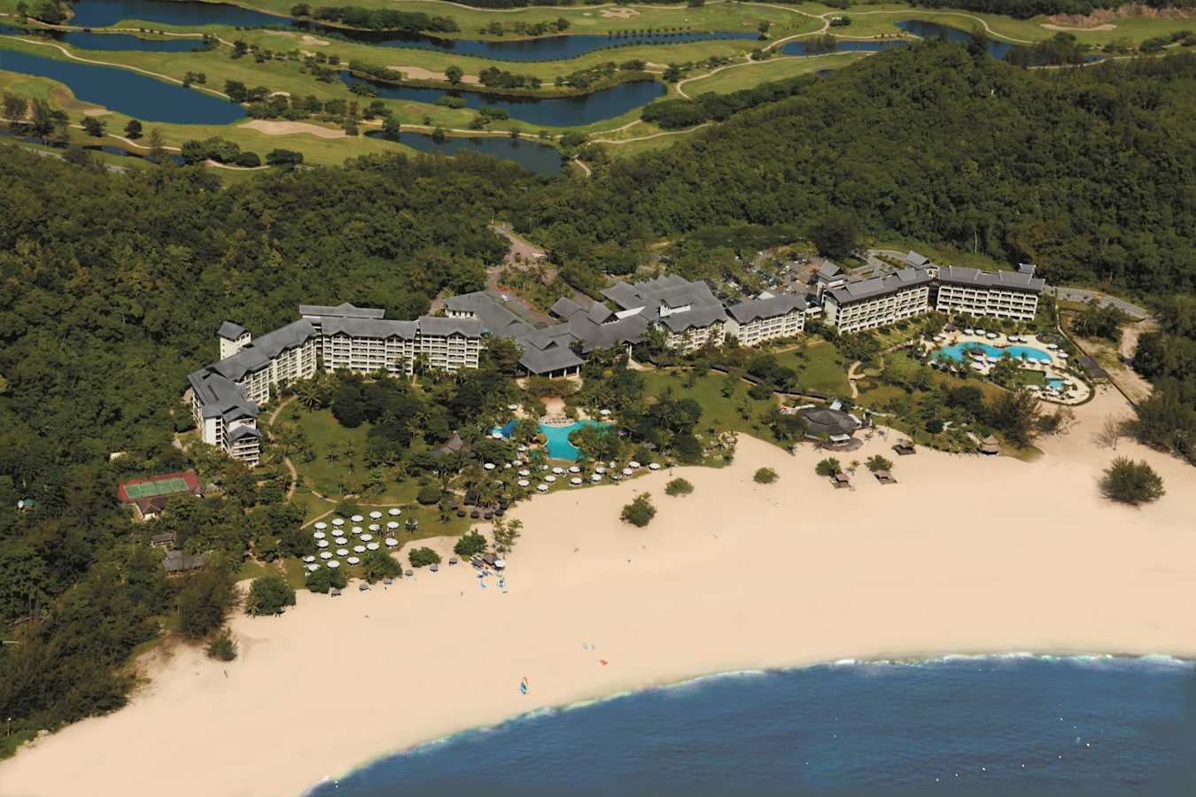 Aerial View - Shangri-La Rasa Ria
