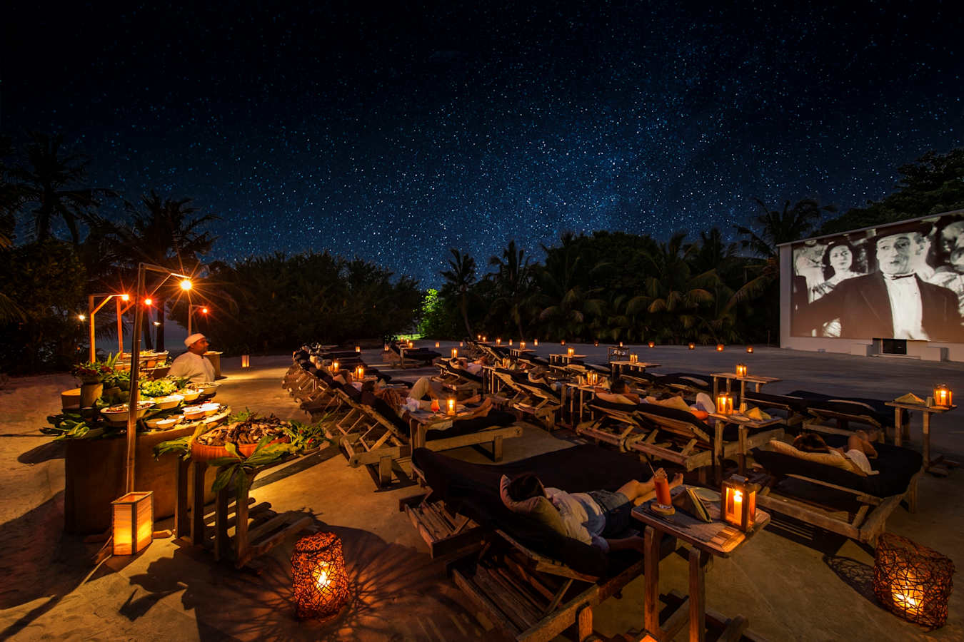 Cinema Paradiso  - Soneva Fushi 