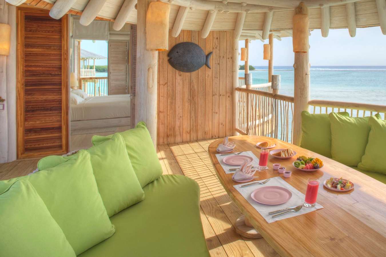 In Villa Dining - Soneva Jani