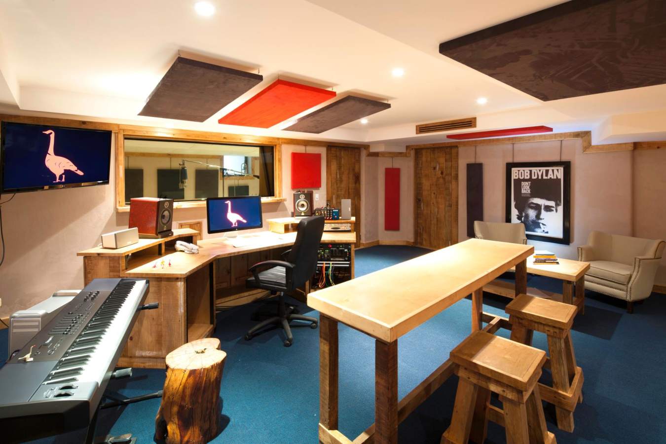 Underground recording studio  - Hotel El Ganzo 