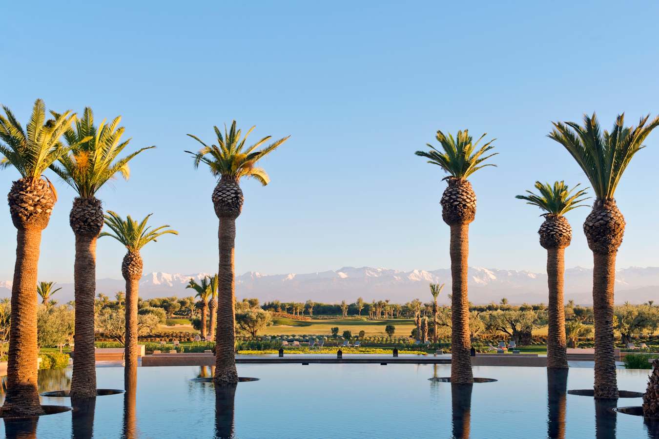View from the lobby - Royal Palm Marrakech