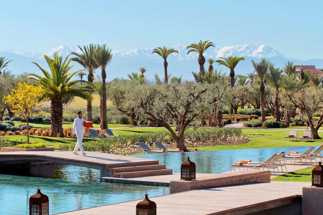 Main swimming pool - Royal Palm Marrakech