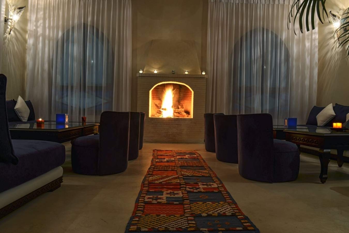 Fireplace - Lina Ryad & Spa
