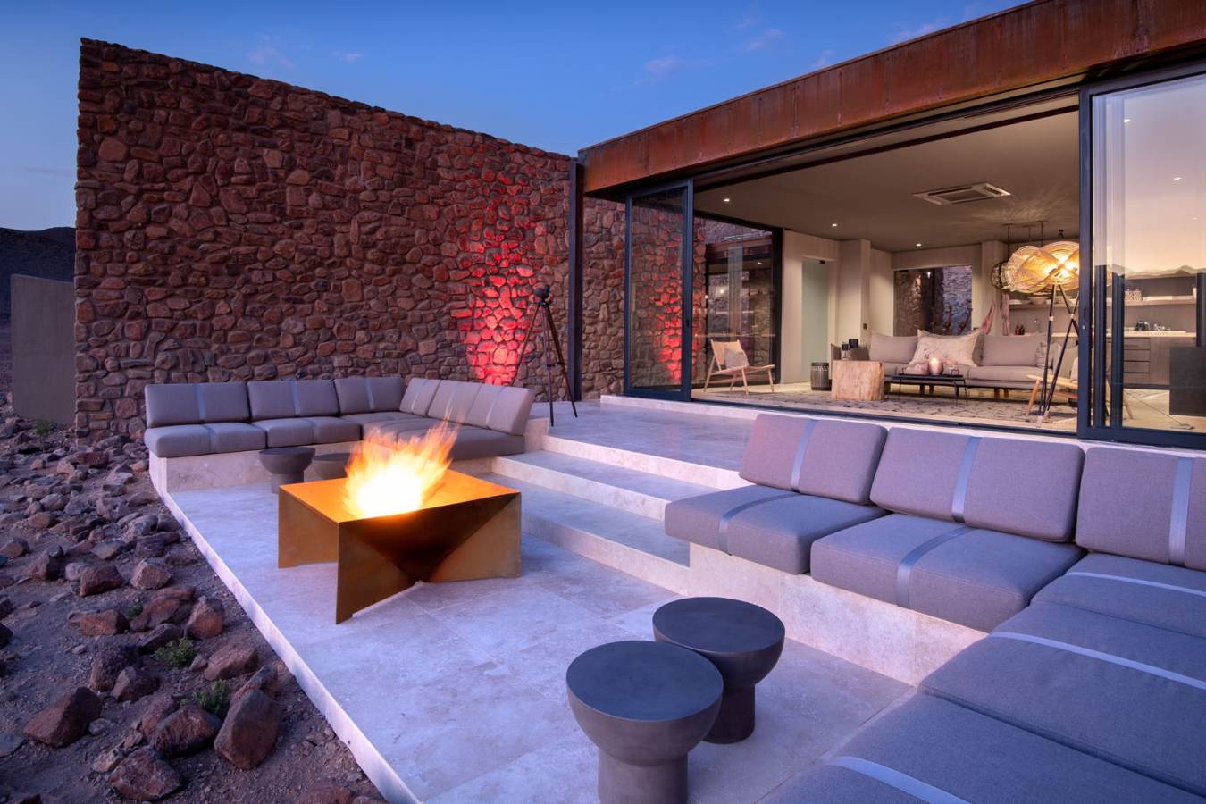 Sunken lounge Star Dune Suite   