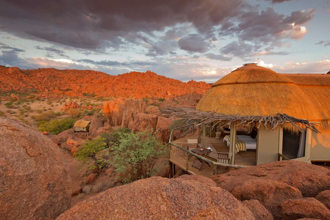 Private deck and view - Mowani Mountain Camp