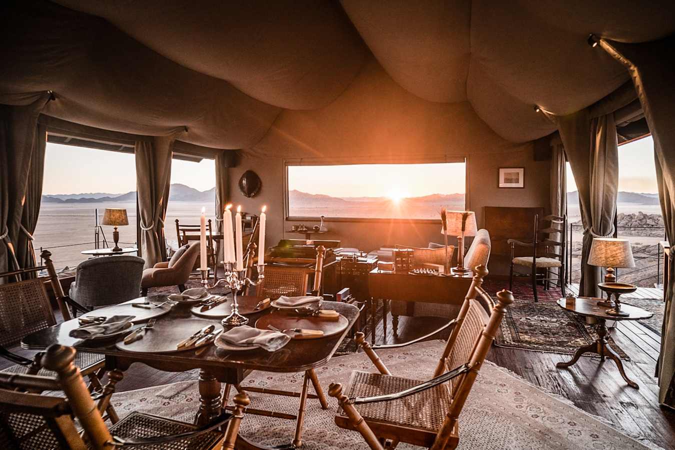Dining and living area 