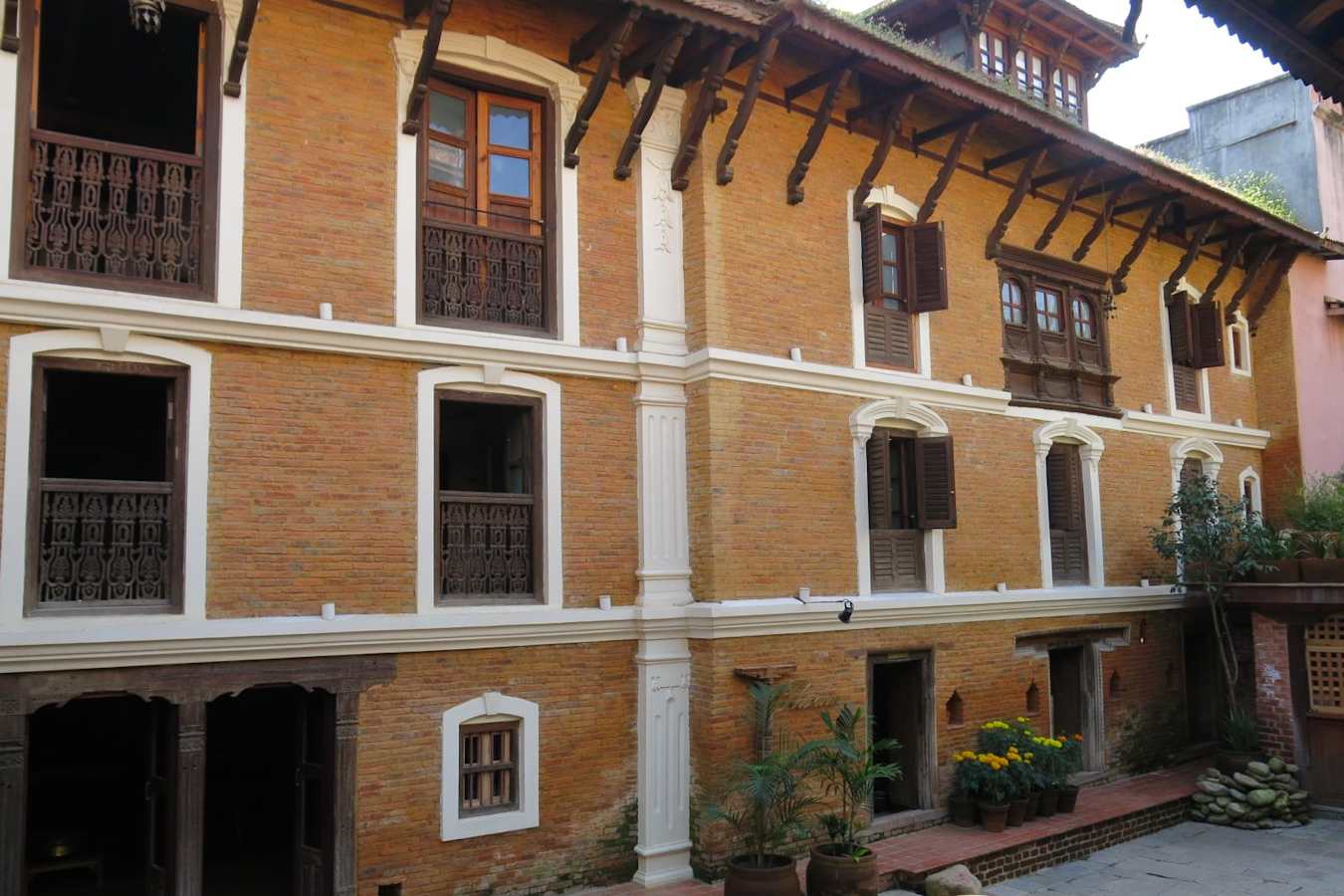 Facade - The Inn Patan