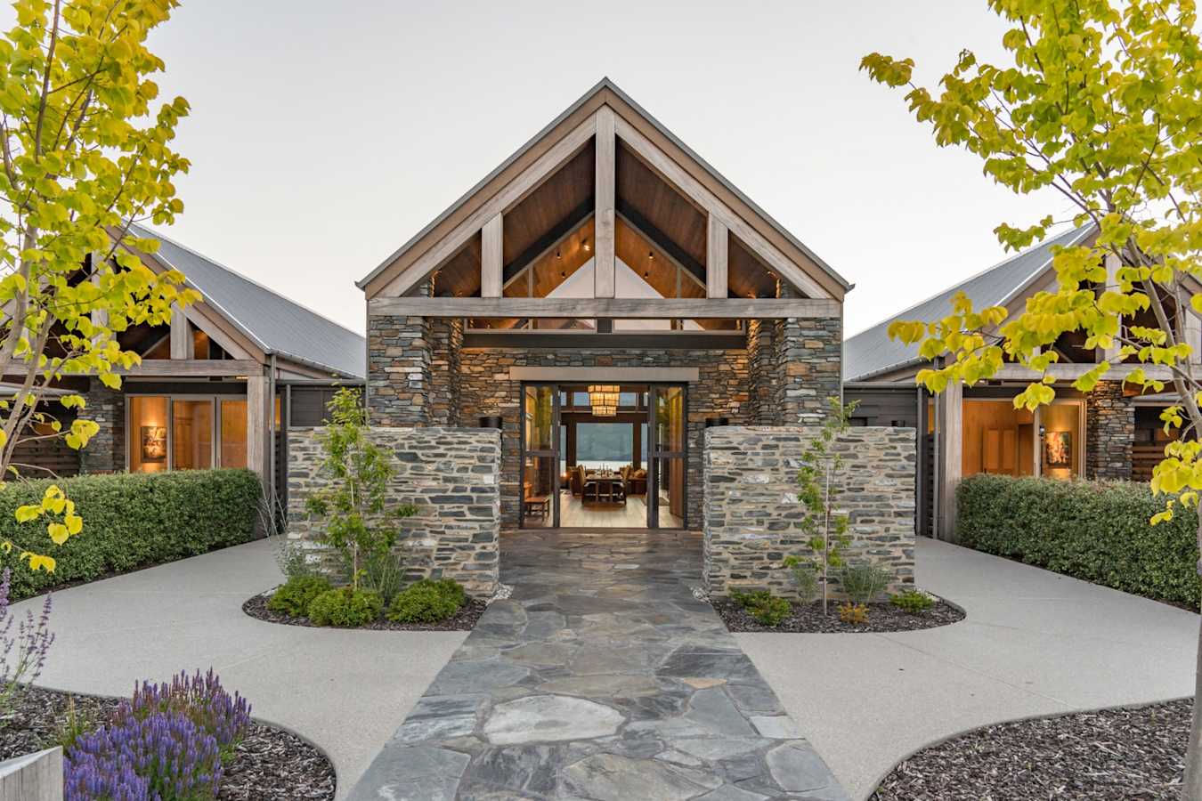 Villa Entrance - Blanket Bay 