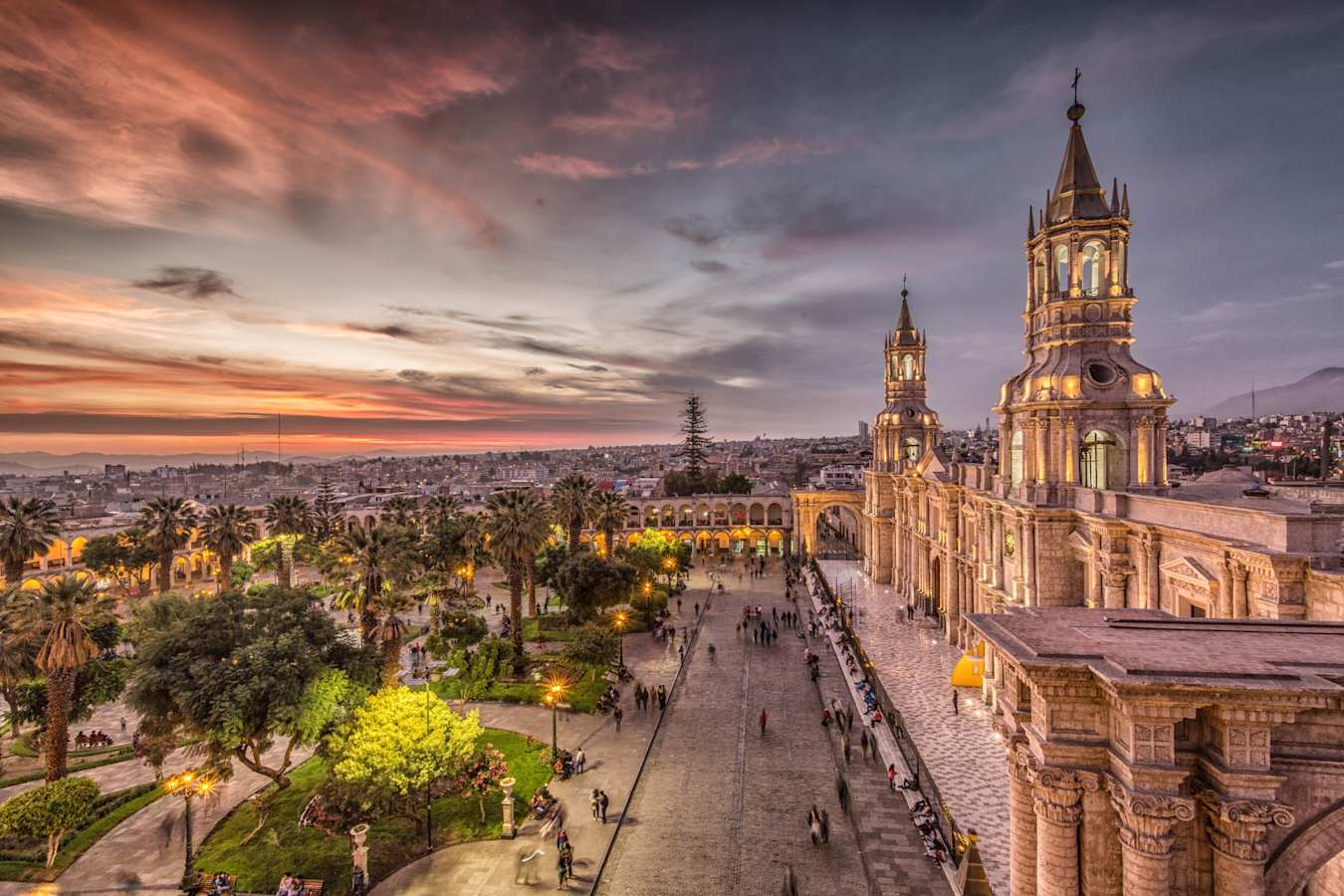 Plaza de Armas Arequipa 