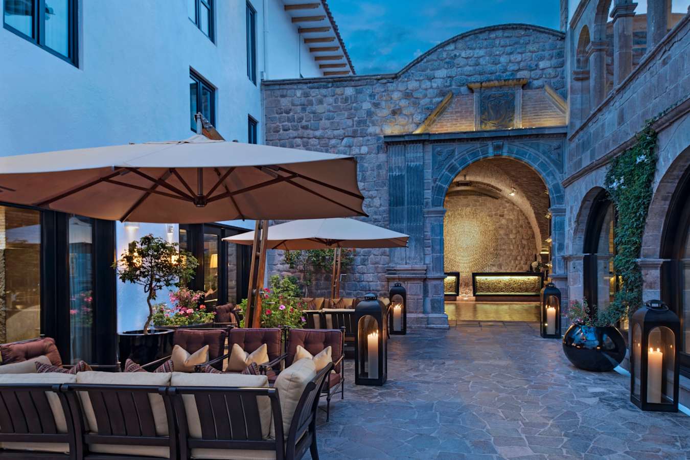 Entrance and Courtyard