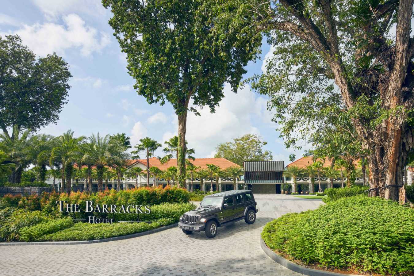 The Barracks Hotel Sentosa Entrance 