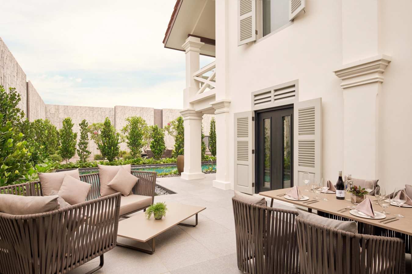 Private Patio Area - Garden Suite 