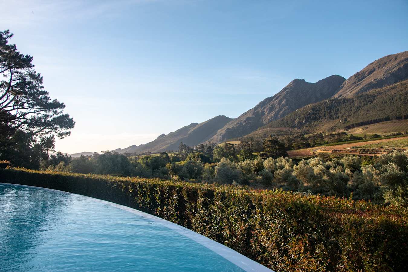 View from swimming pool 