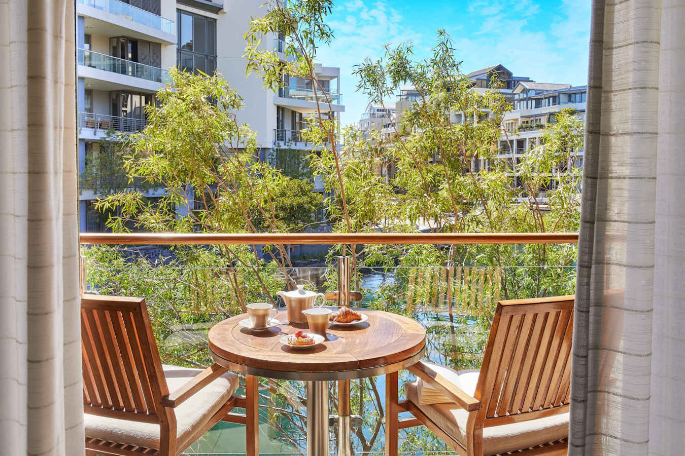 Private balcony at OneOnly Cape Town 