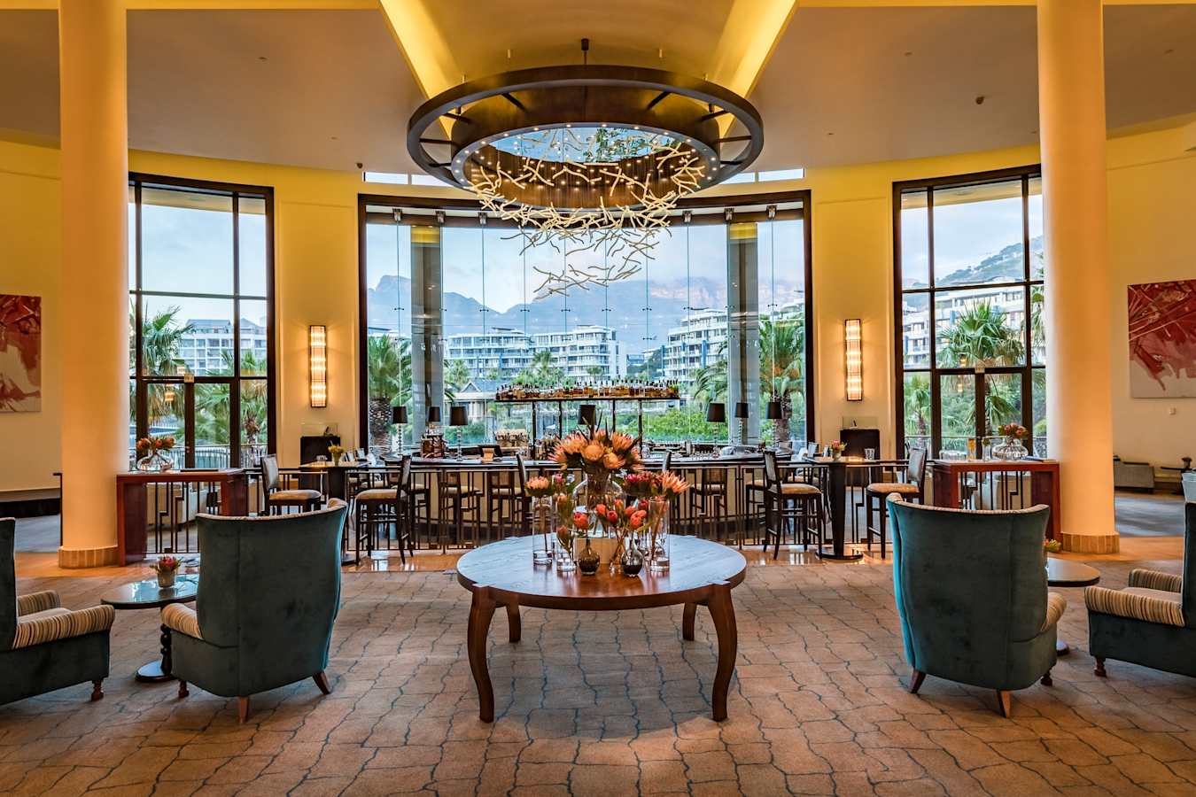 Entrance lounge at OneOnly Cape Town 