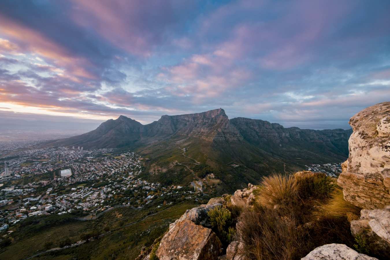 Table Mountain in Cape Town 